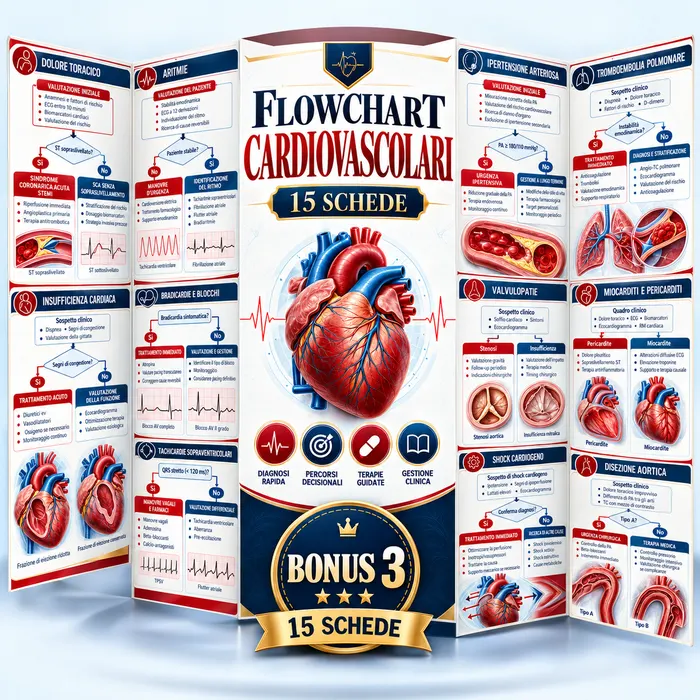 Bonus 3: Flowchart cardiovascolari
